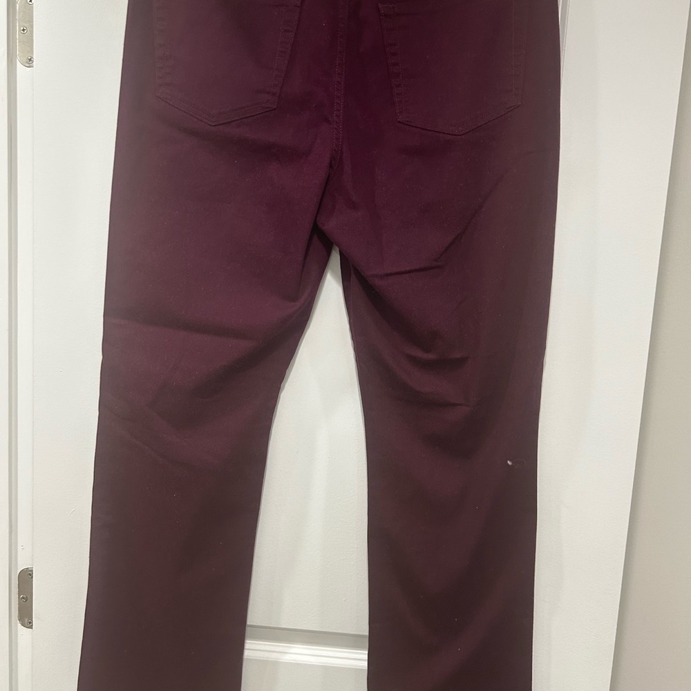 St Johns Bay Plum Onyx Mid Rise Straight Leg Jeans - Picture 4 of 4
